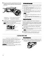 Предварительный просмотр 14 страницы Kenmore 106.8955 Series Use & Care Manual