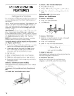 Предварительный просмотр 14 страницы Kenmore 106 series Use And Care Manual