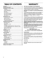 Предварительный просмотр 2 страницы Kenmore 10651252101 Use & Care Manual