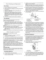 Предварительный просмотр 8 страницы Kenmore 10651252101 Use & Care Manual