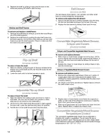 Предварительный просмотр 14 страницы Kenmore 10651252101 Use & Care Manual