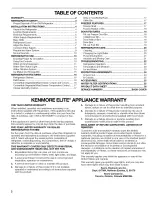 Preview for 2 page of Kenmore 10657443704 Use & Care Manual