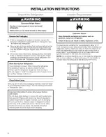 Preview for 4 page of Kenmore 10657443704 Use & Care Manual