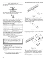 Preview for 14 page of Kenmore 10657443704 Use & Care Manual