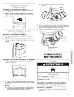 Preview for 47 page of Kenmore 10657443704 Use & Care Manual