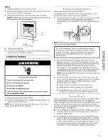 Preview for 9 page of Kenmore 10658982800 Use & Care Manual