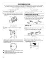 Preview for 16 page of Kenmore 10658982800 Use & Care Manual