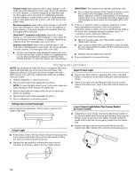 Preview for 18 page of Kenmore 10658982800 Use & Care Manual