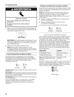 Preview for 36 page of Kenmore 10658982800 Use & Care Manual