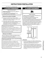 Preview for 53 page of Kenmore 10658982800 Use & Care Manual