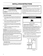 Предварительный просмотр 4 страницы Kenmore 10660522900 Use & Care Manual