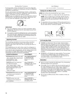 Предварительный просмотр 12 страницы Kenmore 10660522900 Use & Care Manual