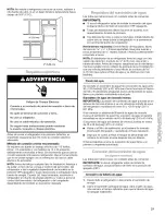 Preview for 21 page of Kenmore 10661482400 Use & Care Manual