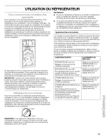 Preview for 43 page of Kenmore 10661482400 Use & Care Manual