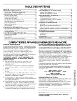 Предварительный просмотр 35 страницы Kenmore 10663142303 Use & Care Manual