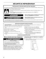 Предварительный просмотр 36 страницы Kenmore 10663142303 Use & Care Manual