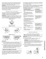 Предварительный просмотр 43 страницы Kenmore 10663142303 Use & Care Manual