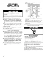 Preview for 4 page of Kenmore 1068942995 Use & Care Manual