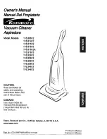 Preview for 1 page of Kenmore 11 Owner'S Manual