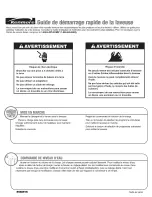 Preview for 3 page of Kenmore 110.1611 Series Quick Start Manual