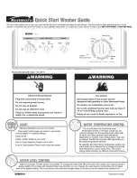 Preview for 1 page of Kenmore 110.1681 Quick Start Manual