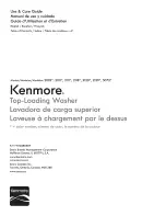 Preview for 1 page of Kenmore 110.20022012 Use And Care Manual