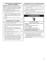 Preview for 27 page of Kenmore 110.21302010 Use & Care Manual