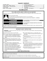 Preview for 2 page of Kenmore 110.22242 Use & Care Manual