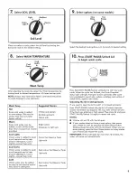 Preview for 9 page of Kenmore 110.2233 series Use & Care Manual