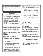 Preview for 10 page of Kenmore 110.22352510 Use & Care Manual