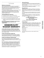 Preview for 3 page of Kenmore 110. 2404# Use And Care Manual