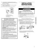 Предварительный просмотр 7 страницы Kenmore 110. 2404# Use And Care Manual