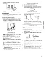 Preview for 9 page of Kenmore 110. 2404# Use And Care Manual