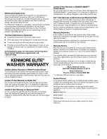 Preview for 3 page of Kenmore 110.2494 Series Use & Care Manual