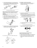 Preview for 8 page of Kenmore 110.2494 Series Use & Care Manual