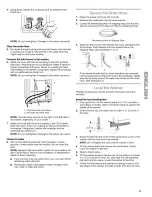 Preview for 9 page of Kenmore 110.2494 Series Use & Care Manual