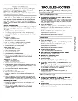 Preview for 15 page of Kenmore 110.2494 Series Use & Care Manual