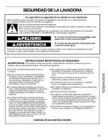 Preview for 21 page of Kenmore 110.2494 Series Use & Care Manual