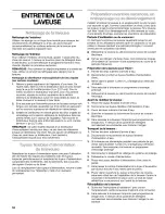 Preview for 52 page of Kenmore 110.2494 Series Use & Care Manual