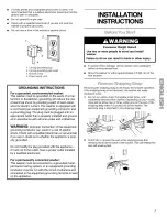 Предварительный просмотр 7 страницы Kenmore 110.24975 Use & Care Manual