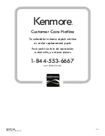 Предварительный просмотр 40 страницы Kenmore 110.25122810 Use & Care Manual