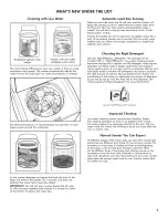 Preview for 3 page of Kenmore 110.2613 Series Use & Care Manual