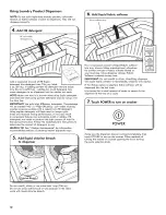 Preview for 10 page of Kenmore 110.2613 Series Use & Care Manual