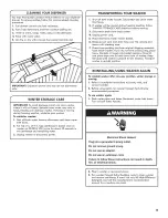 Preview for 13 page of Kenmore 110.2613 Series Use & Care Manual