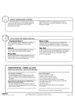 Preview for 2 page of Kenmore 110.2649 Series Quick Start Manual