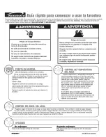 Preview for 2 page of Kenmore 110.2685 Series Quick Start Manual