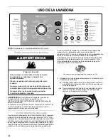 Предварительный просмотр 36 страницы Kenmore 110.2706 Use And Care Manual