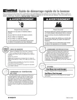 Preview for 3 page of Kenmore 110.2783 Series Quick Manual