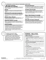 Preview for 4 page of Kenmore 110.2783 Series Quick Manual