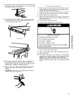 Preview for 11 page of Kenmore 110.2803 Series Use & Care Manual